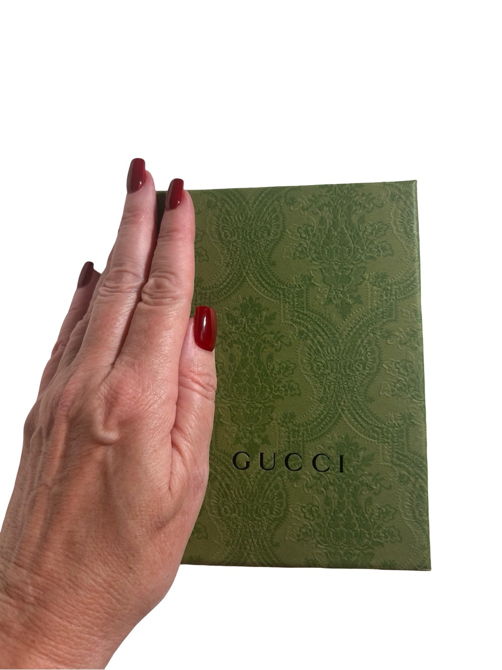 Gucci Green Embossed Decorative Box - Picture 3 of 4